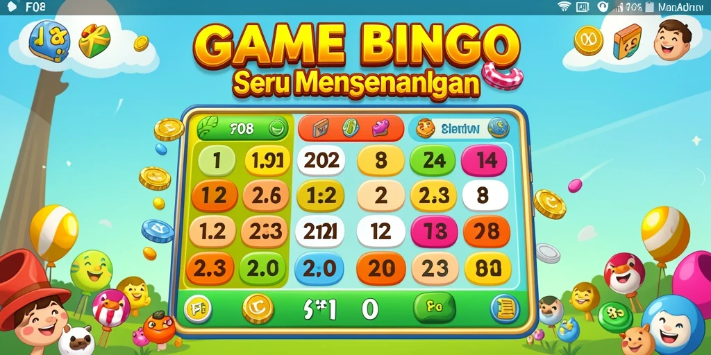 Gameplay seru dan interaktif di F08, menikmati setiap momen bingo.