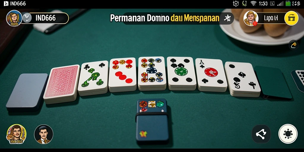 Tampilan gameplay menarik di aplikasi IND666