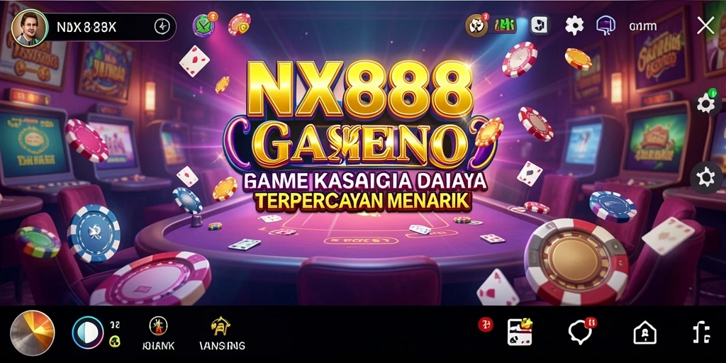 Tangkapan layar gameplay menarik di NX888 dengan berbagai pilihan permainan Kasino.
