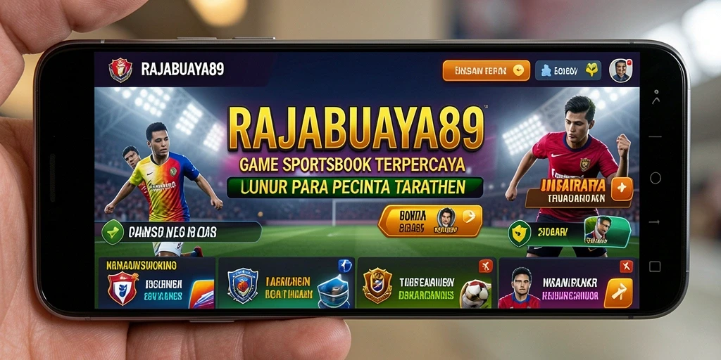 Tampilan menarik dari gameplay RAJABUAYA89 dalam taruhan olahraga.