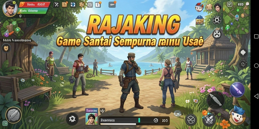 Gameplay seru dan menyenangkan dari RAJAKING yang cocok untuk semua.