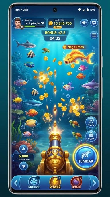 Antarmuka sederhana untuk mengunduh APK di fungame777.